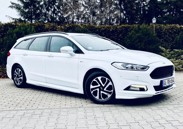 Ford Mondeo cena 72900 przebieg: 169823, rok produkcji 2019 z Rajgród małe 781